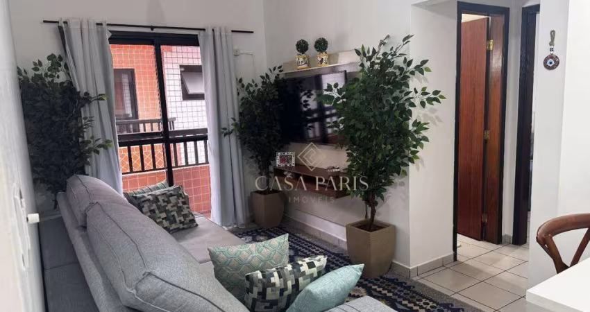 Apartamento com 1 dormitório à venda, 46 m² por R$ 280.000,00 - Canto do Forte - Praia Grande/SP