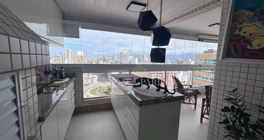 Apartamento com 2 dormitórios à venda, 93 m² por r$ 850.000,00 - boqueirão - praia grande/sp