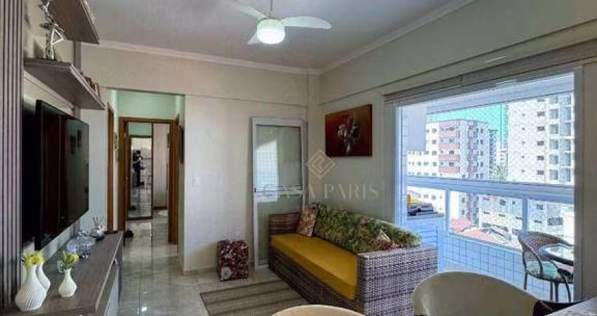 Apartamento com 2 dormitórios à venda, 70 m² por R$ 470.000,00 - Aviação - Praia Grande/SP