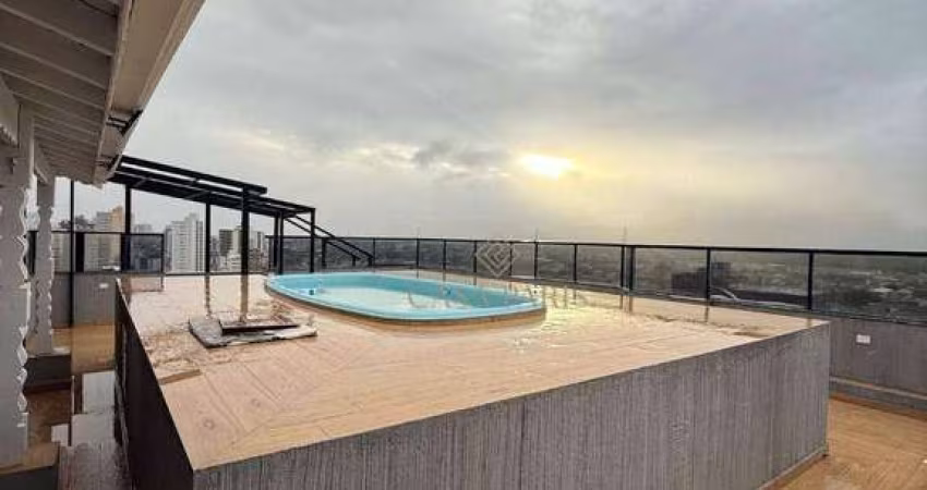 Cobertura com 3 dormitórios à venda, 278 m² por R$ 960.000,00 - Tupi - Praia Grande/SP