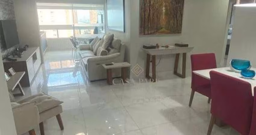 Apartamento com 3 dormitórios à venda, 140 m² por R$ 2.250.000 - Vila Guilhermina - Praia Grande/SP