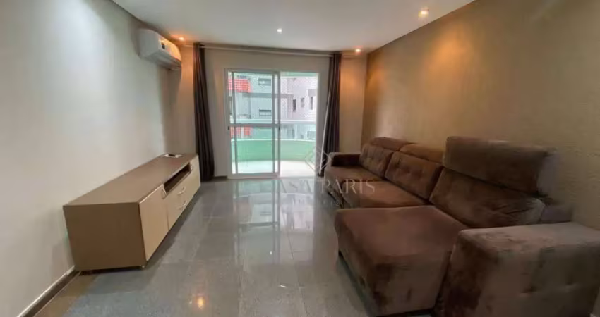 Apartamento com 3 dormitórios à venda, 150 m² por r$ 1.600.000,00 - canto do forte - praia grande/sp