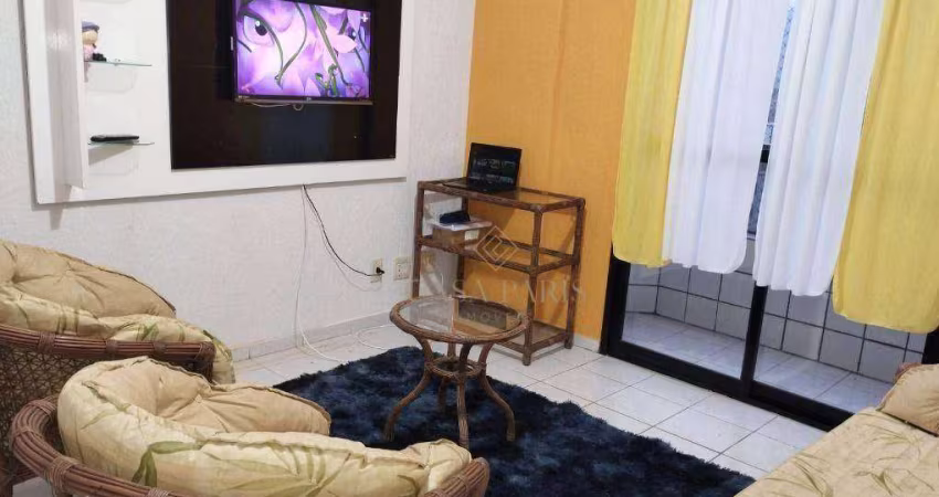 Apartamento com 1 dormitório à venda, 50 m² por R$ 318.000,00 - Caiçara - Praia Grande/SP