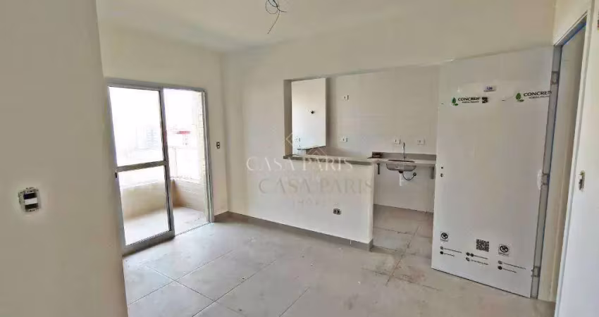 Apartamento com 1 dormitório à venda, 42 m² por r$ 357.000,00 - aviação - praia grande/sp
