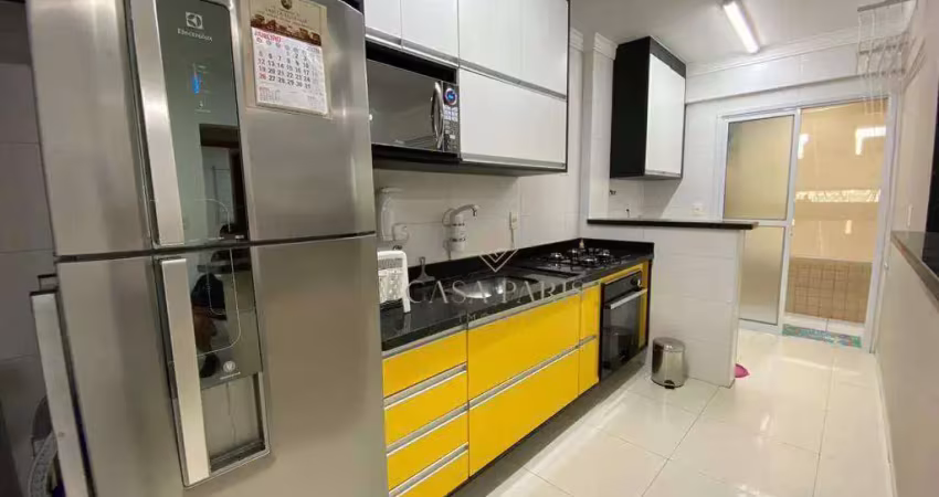 Apartamento com 2 dormitórios à venda, 66 m² por r$ 520.000,00 - vila guilhermina - praia grande/sp