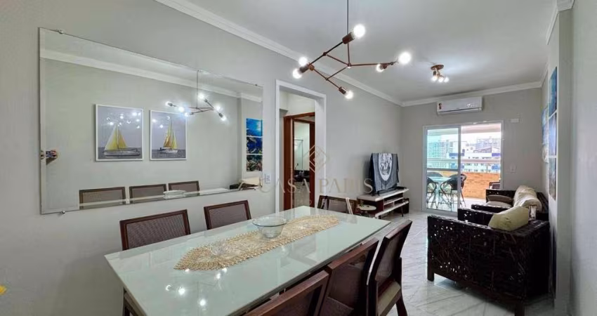 Apartamento com 2 dormitórios à venda, 90 m² por R$ 520.000,00 - Caiçara - Praia Grande/SP