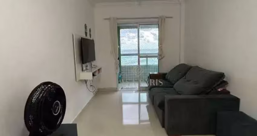Apartamento com frente mar 2 dormitórios à venda, 81 m² por r$ 550.000 - jardim real - praia grande/sp