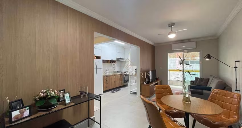 Apartamento com 1 dormitório à venda, 56 m² por R$ 320.000,00 - Caiçara - Praia Grande/SP