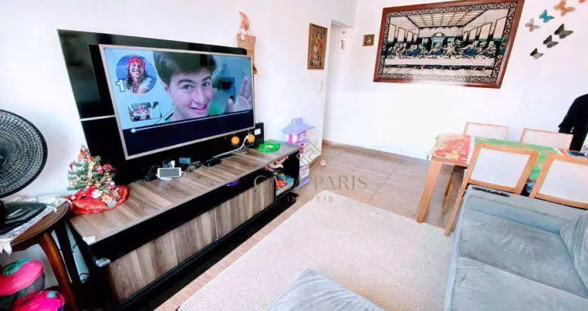Apartamento à venda, 67 m² por r$ 425.000,00 - canto do forte - praia grande/sp