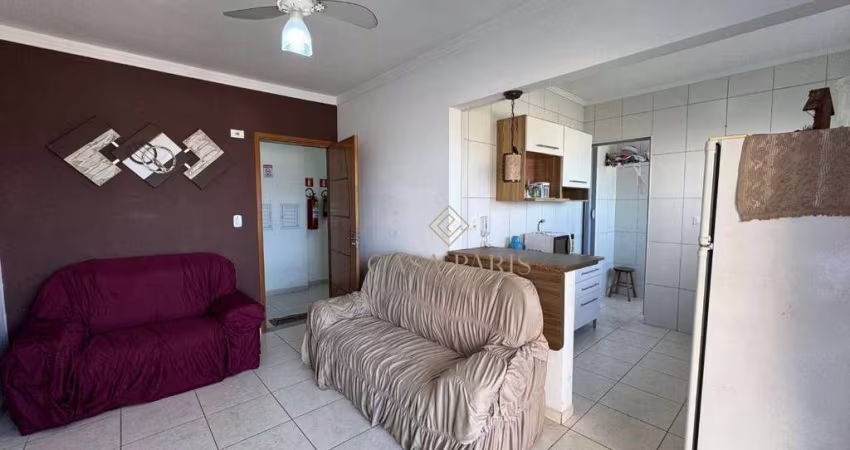 Apartamento com 1 dormitório à venda, 45 m² por R$ 325.000,00 - Mirim - Praia Grande/SP