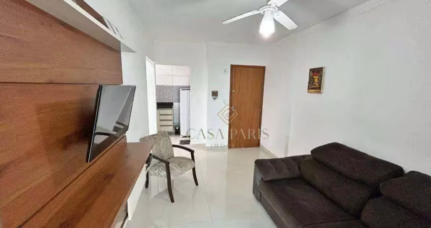Apartamento com 1 dormitório à venda, 58 m² por R$ 420.000 - Canto do Forte - Praia Grande/SP