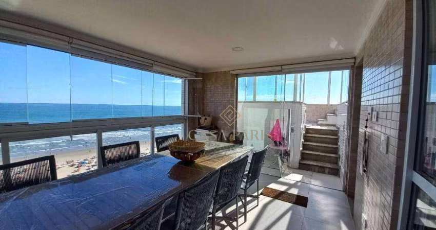 Cobertura com 3 dormitórios à venda, 192 m² por R$ 2.750.000 - Aviação - Praia Grande/SP