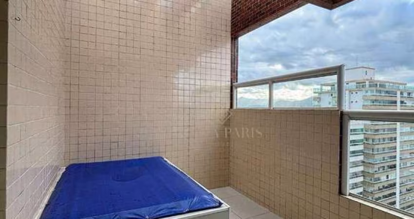 Cobertura com 2 dormitórios à venda, 126 m² por R$ 640.000,00 - Vila Guilhermina - Praia Grande/SP