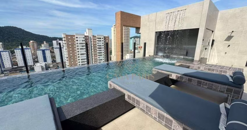 Apartamento com 2 dormitórios à venda, 77 m² por R$ 630.000,00 - Canto do Forte - Praia Grande/SP