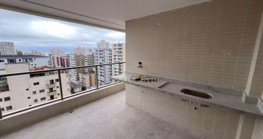 Apartamento com 3 dormitórios à venda, 119 m² por R$ 1.200.000 - Canto do Forte - Praia Grande/SP