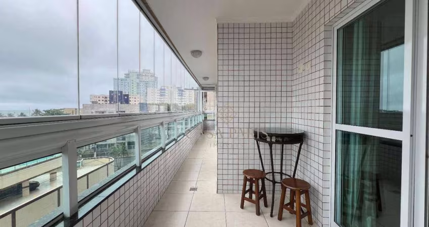 Apartamento com 2 dormitórios à venda, 100 m² por R$ 605.000,00 - Caiçara - Praia Grande/SP