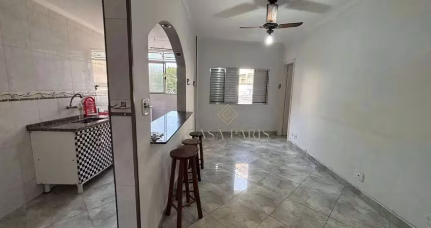 Apartamento com 2 dormitórios à venda, 50 m² por r$ 265.000,00 - aviação - praia grande/sp