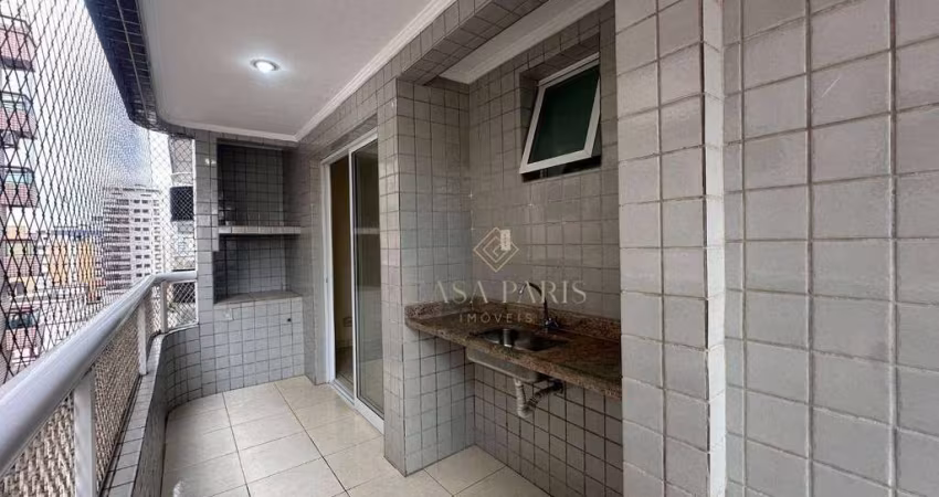Apartamento com 1 dormitório à venda, 63 m² por R$ 380.000,00 - Tupi - Praia Grande/SP