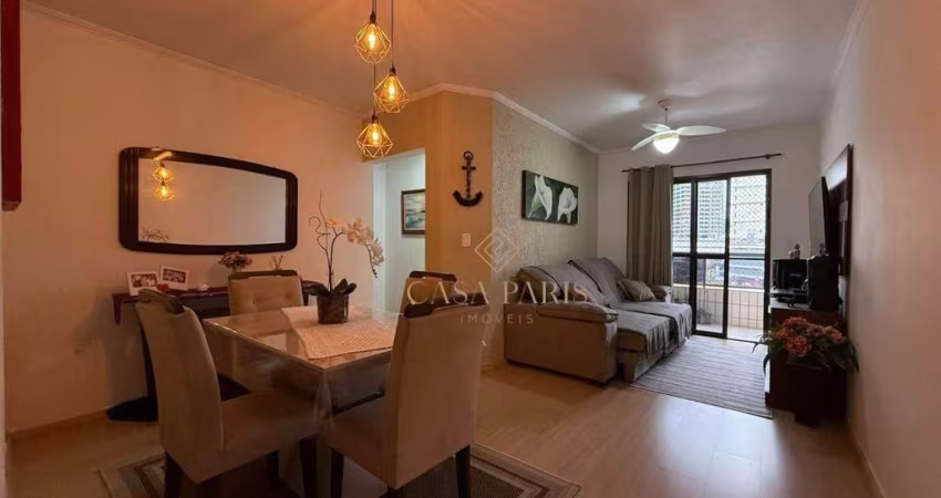 Apartamento com 2 dormitórios à venda, 76 m² por R$ 410.000,00 - Vila Guilhermina - Praia Grande/SP