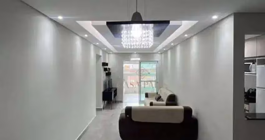 Apartamento com 2 dormitórios à venda, 83 m² por R$ 750.000,00 - Boqueirão - Praia Grande/SP