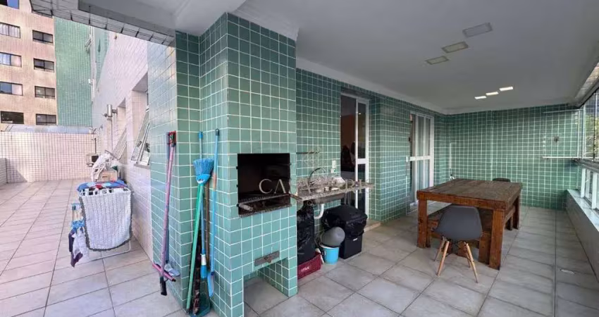 Apartamento com 3 dormitórios à venda, 180 m² por r$ 1.190.000,00 - canto do forte - praia grande/sp