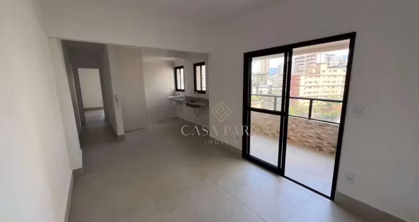Apartamento com 1 dormitório à venda, 57 m² por r$ 365.000,00 - caiçara - praia grande/sp