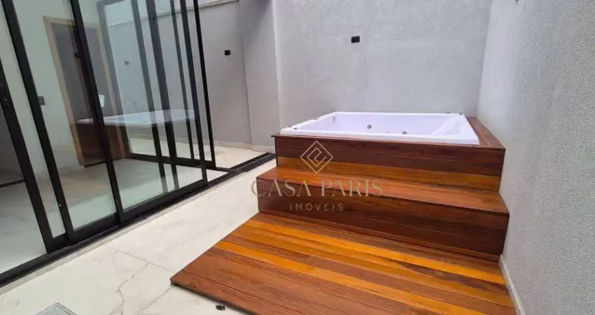 Sobrado novo com fino acabamento e 3 suítes à venda, 180 m² por r$ 1.200.000 - boqueirão - praia grande/sp