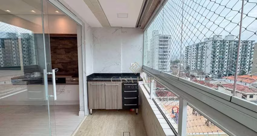 Apartamento à venda, 68 m² por r$ 570.000,00 - vila guilhermina - praia grande/sp