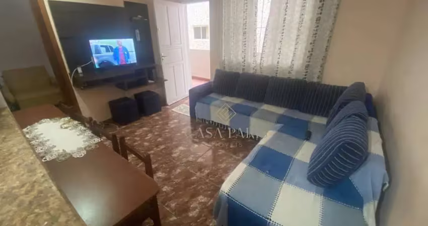 Apartamento com 2 dormitórios à venda, 42 m² por r$ 255.000,00 - vila guilhermina - praia grande/sp