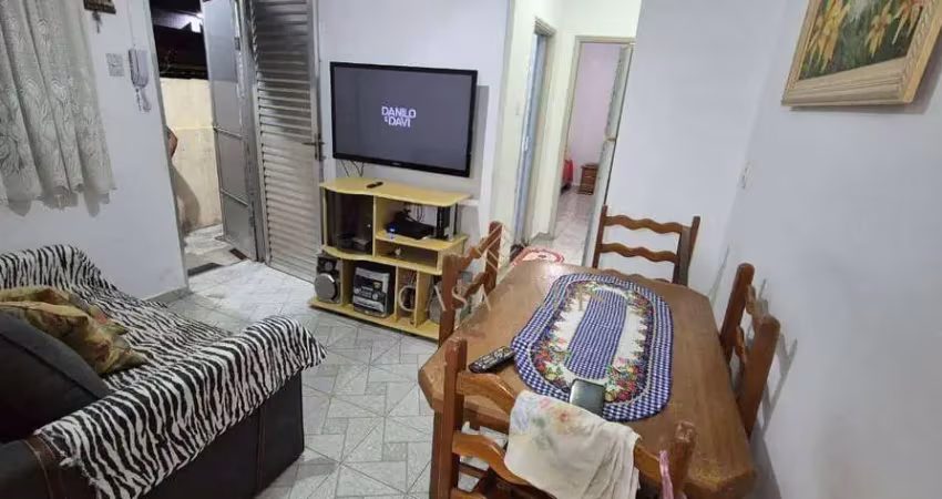 Apartamento com 1 dormitório à venda, 30 m² por r$ 170.000,00 - vila guilhermina - praia grande/sp