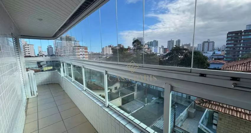 Apartamento com 2 dormitórios à venda, 85 m² por r$ 600.000,00 - canto do forte - praia grande/sp