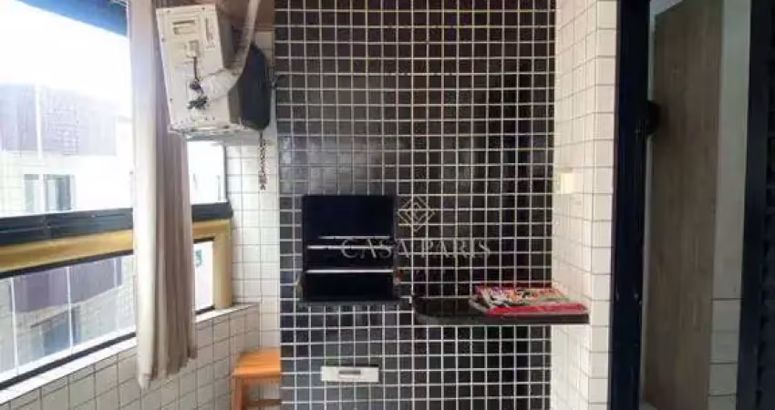 Apartamento com 1 dormitório à venda, 55 m² por r$ 370.000 - vila guilhermina - praia grande/sp