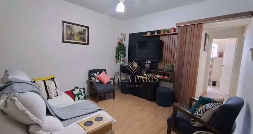 Apartamento com 1 dormitório à venda, 60 m² por r$ 290.000 - canto do forte - praia grande/sp