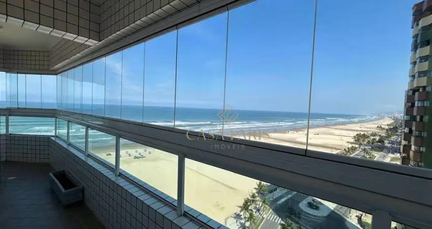 Apartamento com 4 dormitórios à venda, 164 m² por r$ 1.700.000,00 - vila guilhermina - praia grande/sp
