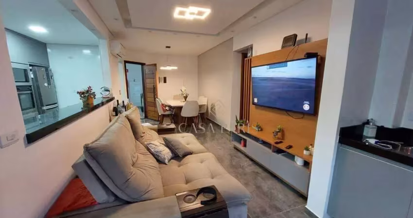 Apartamento à venda, 84 m² por r$ 530.000,00 - canto do forte - praia grande/sp