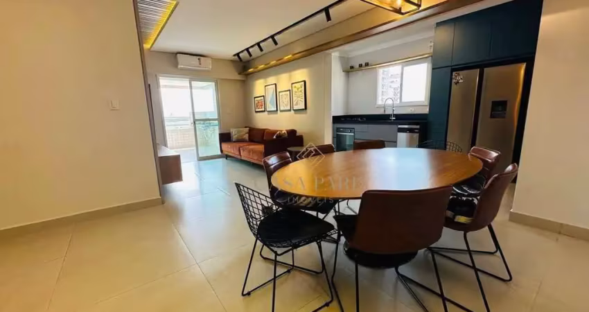 Apartamento com 3 dormitórios à venda, 144 m² por r$ 860.000 - aviação - praia grande/sp
