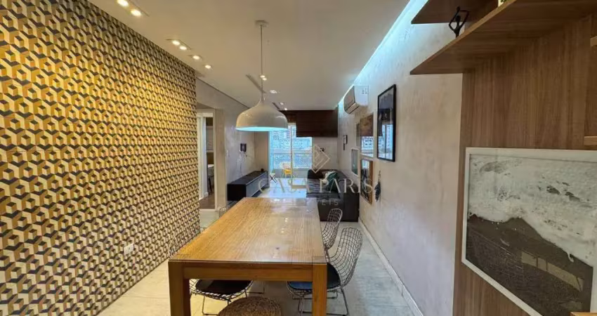 Apartamento com 2 dormitórios à venda, 74 m² por r$ 780.000,00 - boqueirão - praia grande/sp