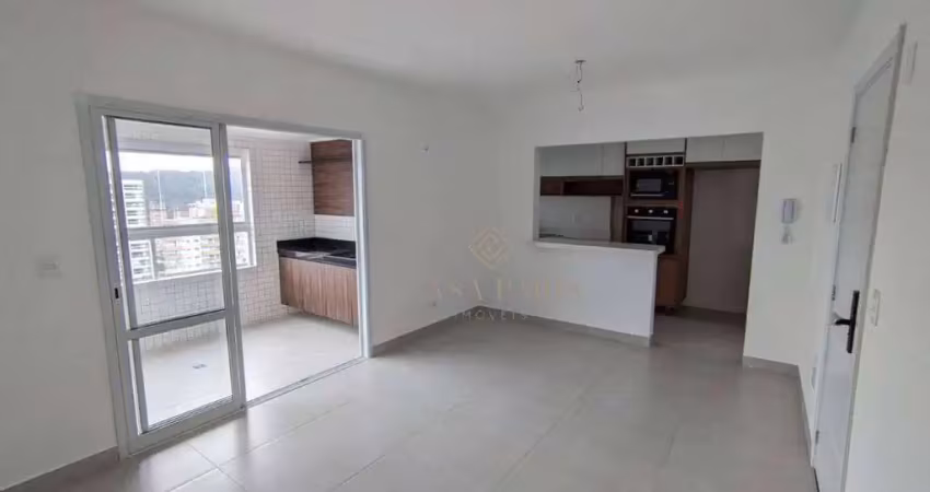 Apartamento com 2 dormitórios à venda, 84 m² por r$ 875.000,00 - canto do forte - praia grande/sp