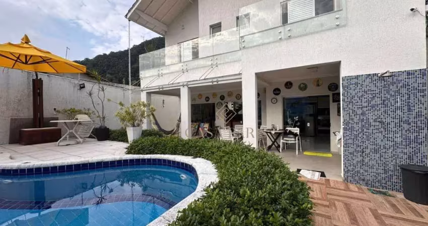 Casa com 4 dormitórios à venda, 323 m² por r$ 3.250.000,00 - canto do forte - praia grande/sp