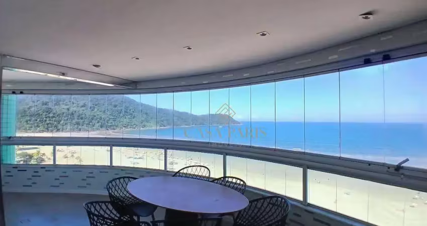 Apartamento à venda, 198 m² por r$ 2.190.000,00 - canto do forte - praia grande/sp
