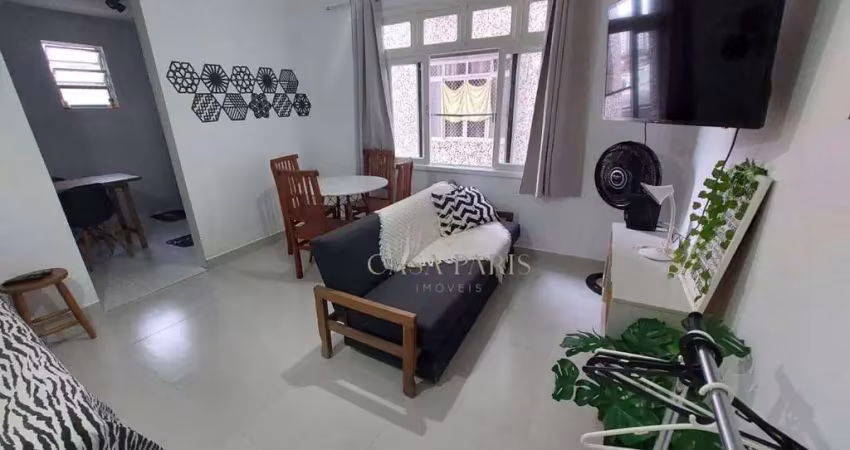 Kitnet com 1 dormitório à venda, 40 m² por r$ 275.600,00 - canto do forte - praia grande/sp