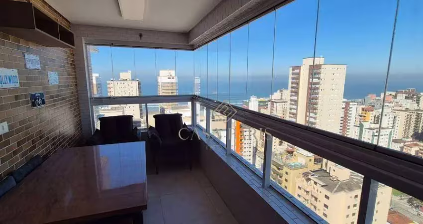 Apartamento com 2 dormitórios à venda, 90 m² por r$ 850.000,00 - aviação - praia grande/sp