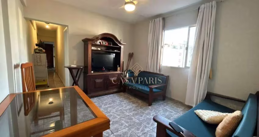 Apartamento com 1 dormitório à venda, 50 m² por r$ 220.000,00 - aviação - praia grande/sp