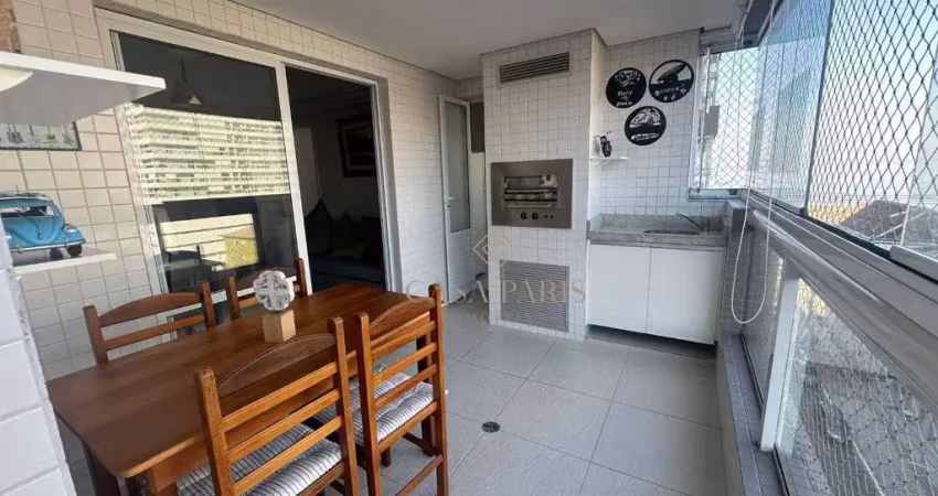 Apartamento com 3 dormitórios à venda, 124 m² por r$ 1.500.000,00 - canto do forte - praia grande/sp