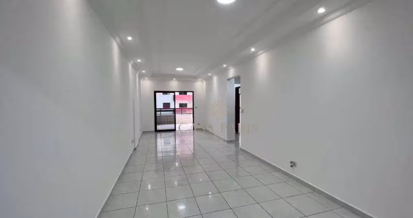 Apartamento com 3 dormitórios à venda, 131 m² por r$ 720.000,00 - tupi - praia grande/sp