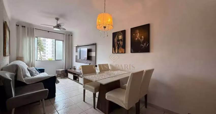 Apartamento com 1 dormitório à venda, 55 m² por r$ 269.000,00 - aviação - praia grande/sp