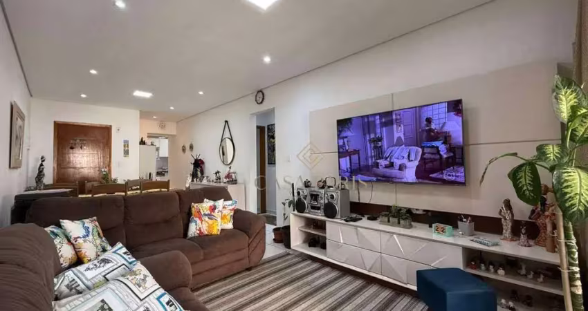 Apartamento com 3 dormitórios à venda, 105 m² por r$ 720.000,00 - tupi - praia grande/sp
