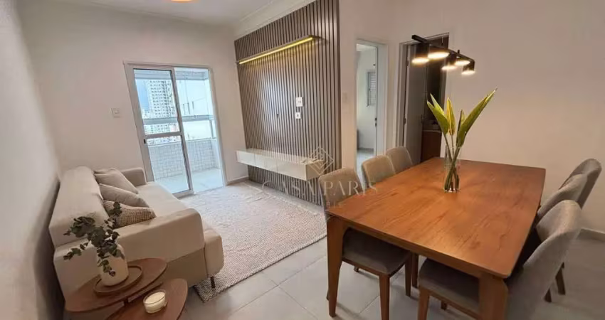 Apartamento com 1 dormitório à venda, 53 m² por r$ 425.000,00 - aviação - praia grande/sp