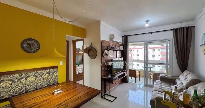 Apartamento com 2 dormitórios à venda, 68 m² por r$ 750.000,00 - canto do forte - praia grande/sp