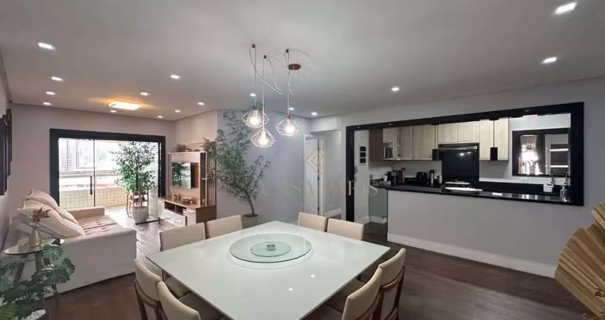 Apartamento com 4 dormitórios à venda, 156 m² por r$ 1.800.000,00 - vila guilhermina - praia grande/sp